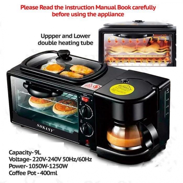 Sokany 3in1 Breakfast Maker - Image 2
